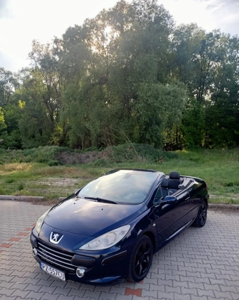 Peugeot 307 CC cena 10900 przebieg: 232000, rok produkcji 2008 z Mosina małe 79